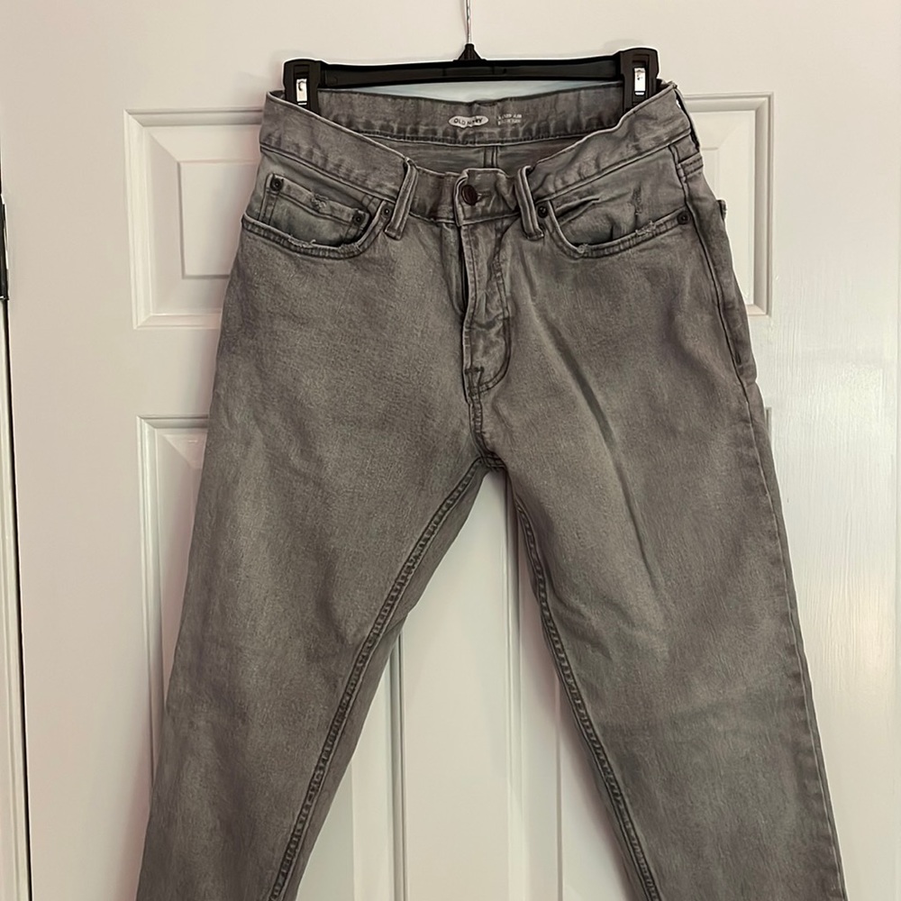 Stone Grey Rough Jeans